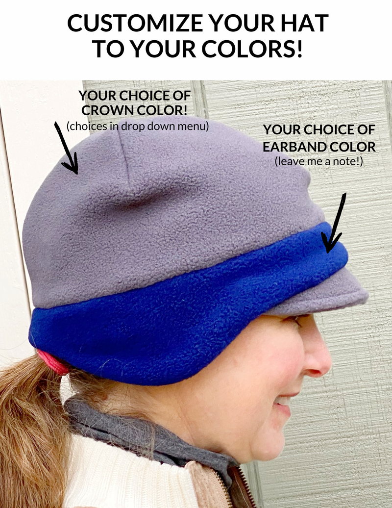 Women's Fleece Headband – Bound to be Creative