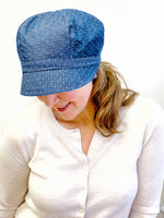 Hats for Women, Summer Hats for Ladies, Women's Baker Boy Hat, Linen Blend Summer Hat