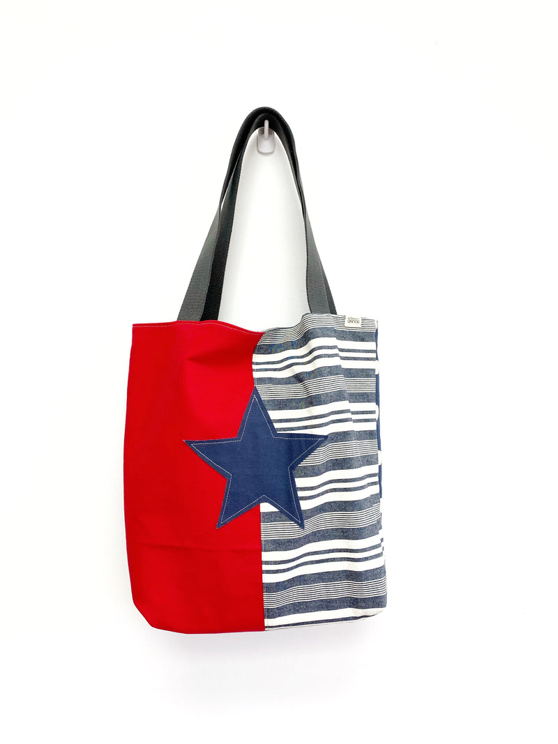 Reusable Grocery Bag, The Perfect Market Bag, Nautical Bag, Eco-Friendly, Festival Bag, B16