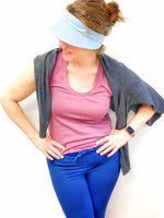 JUST ADDED! Size Large, Women's Sun Visor, Summer Hat for Women, Running Visor for Women, Lightweight Visor for Summer
