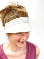 JUST ADDED! Size Large, Women's Sun Visor, Summer Hat for Women, Running Visor for Women, Lightweight Visor for Summer