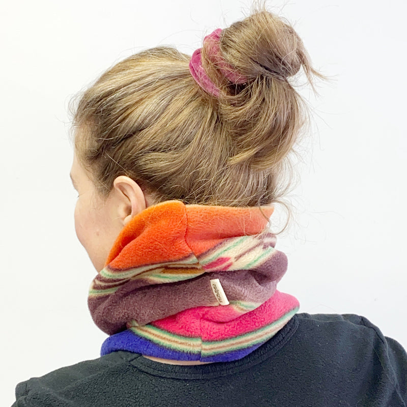 colorful neck warmer for adults