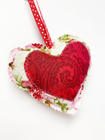 Leather Stamped Valentine Heart, Individual, SH05