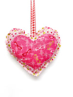 Leather Stamped Valentine Heart, Individual, SH17