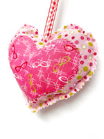 Leather Stamped Valentine Heart, Individual, SH17