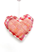 Leather Stamped Valentine Heart, Individual, SH25