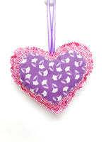 Leather Stamped Valentine Heart, Individual, SH35
