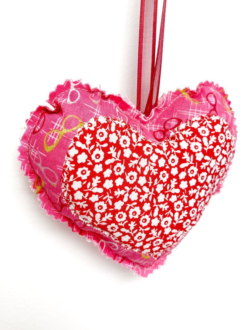 Leather Stamped Valentine Heart, Individual, SH59