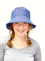 Medium/Large Cute Patchwork Bucket Hat, Ready to Ship