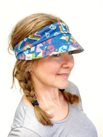 Size Small Ready to Ship Women's Sun Visor, Summer Hat for Women, Visor for Summer