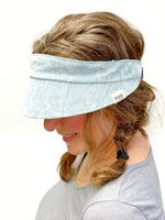 Size Small Ready to Ship Women's Sun Visor, Summer Hat for Women, Visor for Summer