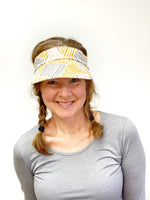 Size Small Ready to Ship Women's Sun Visor, Summer Hat for Women, Visor for Summer