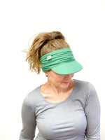 Pickleball Visor for Women, Women's Golf Visor, Women's Sun Wrap, Preppy Visor for Ladies Visor for Short Hair
