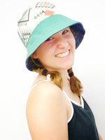 Small Cute Patchwork Bucket Hat , Ready to Ship