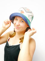 Small Cute Patchwork Bucket Hat , Ready to Ship