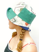 Small Cute Patchwork Bucket Hat , Ready to Ship