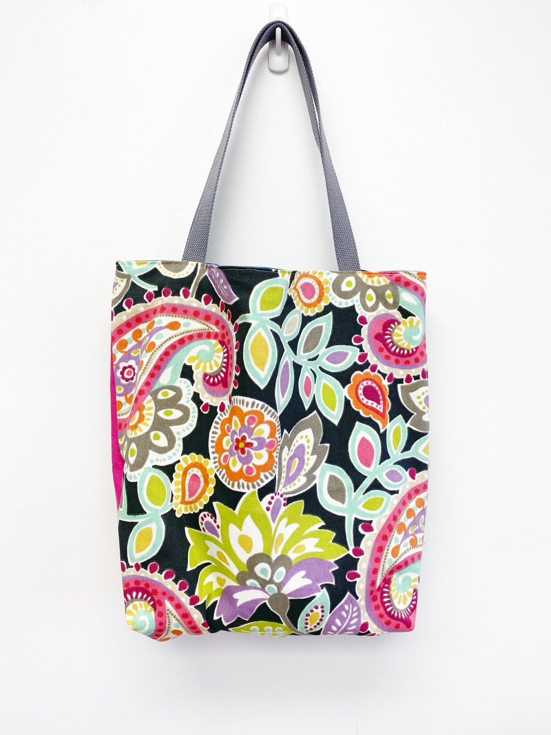 B65 Summer Perfect Market Bag, Colorful Grocery Bag, Eco-Friendly, Festival Bag