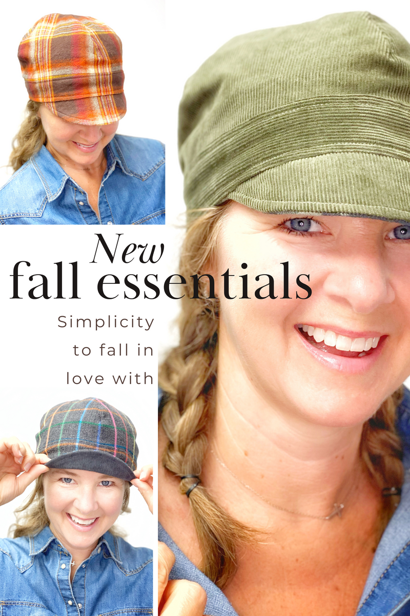 NEW Colors! Women's Hat for Fall, Sister Newsboy Hat, Flannel and Corduroy Hat, Reversible