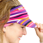 Cute Stretch Knit Visor for Women, Comfortable Visor for Women, Golf Visor
