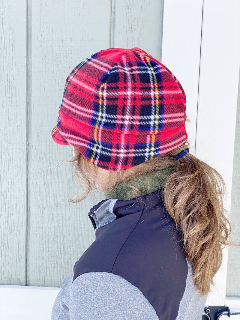 Earflap Red to Adults Beanie be Bound Creative for Stewart Hat Winter – Plaid