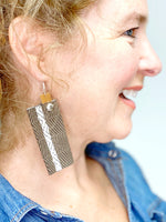 Soft Suede Fall Fabric Earrings