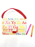 The Doodle Tote™, Creativity for Kids, Handmade Travel Coloring Tote for Toddlers
