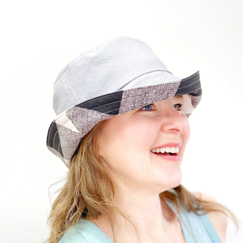 summer reversible women's hat