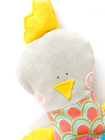 Creative Cuddles, Baby Chick Animal for Kids, Children's Sensory Stuffed Animal, Upcycled Stuffed Animal for Kids