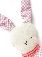 Creative Cuddles, Bunny Animal for Kids, Children's Sensory Stuffed Animal, Upcycled Stuffed Animal for Kids