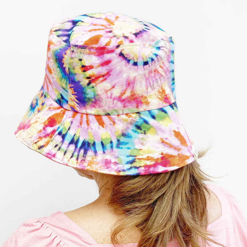 Large Brim Women's Sun Hat, Cute Bucket Hat for Beach, Wide Brim Sun Hat M/L