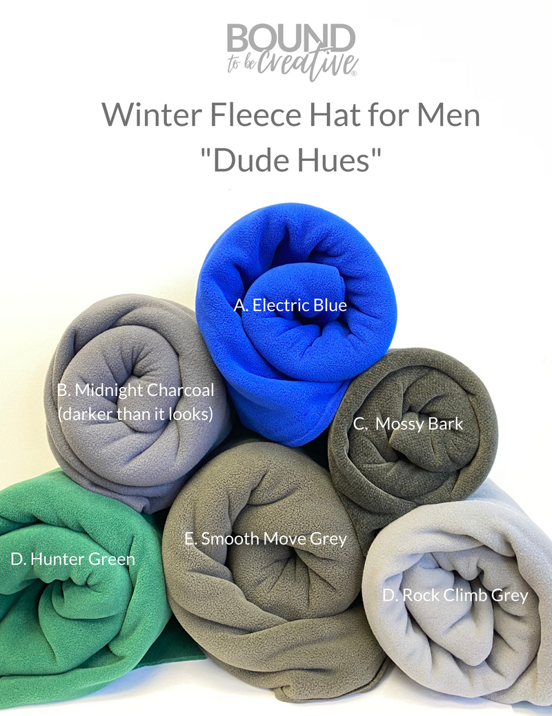 men's fleece hat fabrics